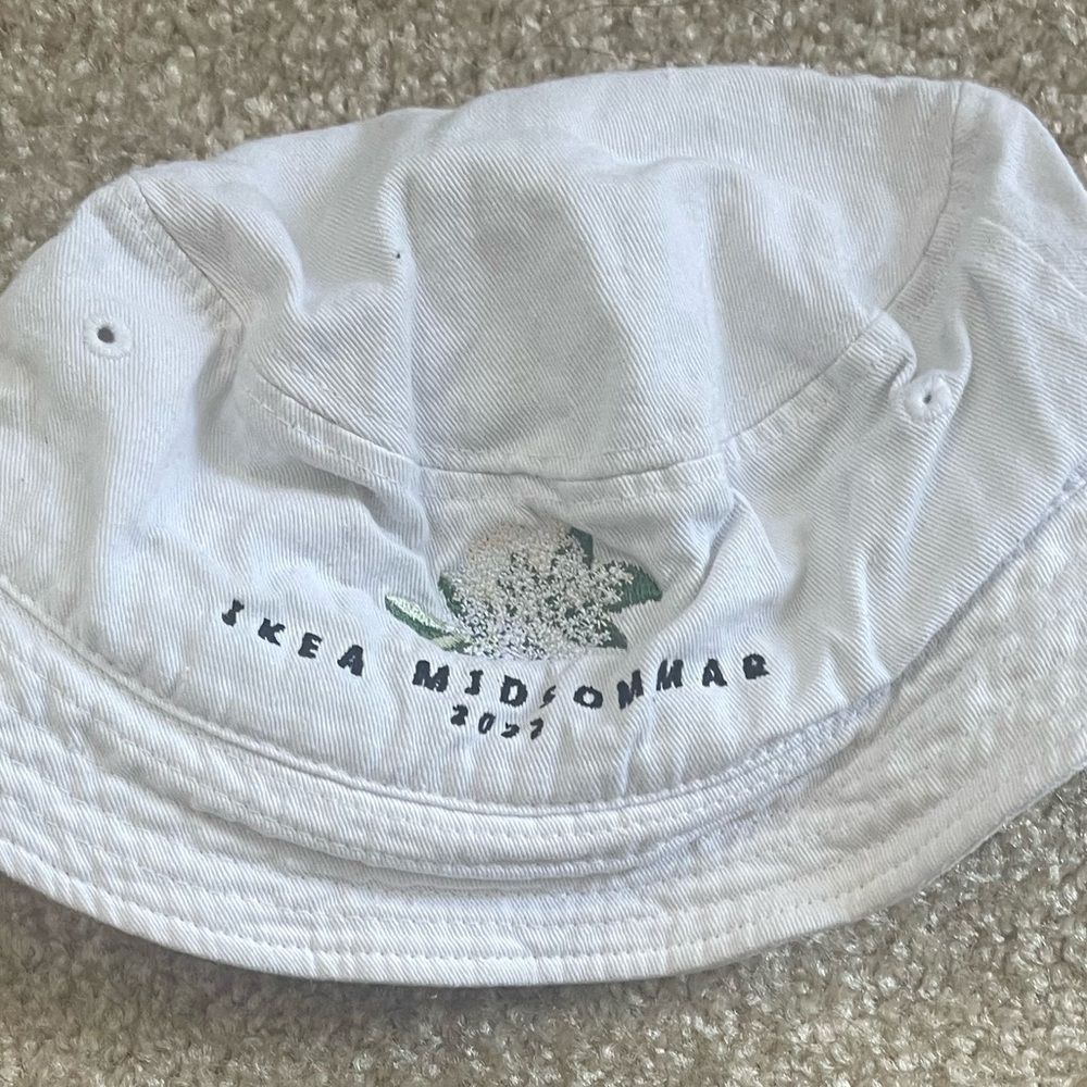 5 for $20 SALE! IKEA Midsommar white bucket hat 2022